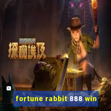 fortune rabbit 888 win